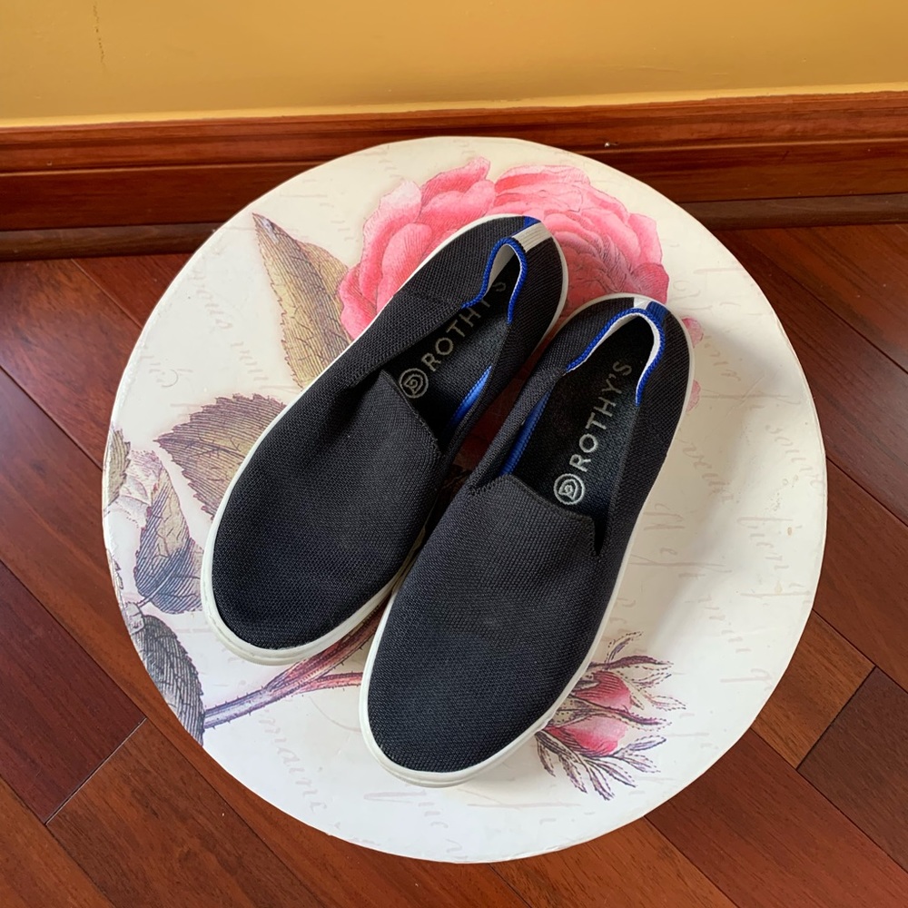 Rothy’s Slip On Sneaker Black